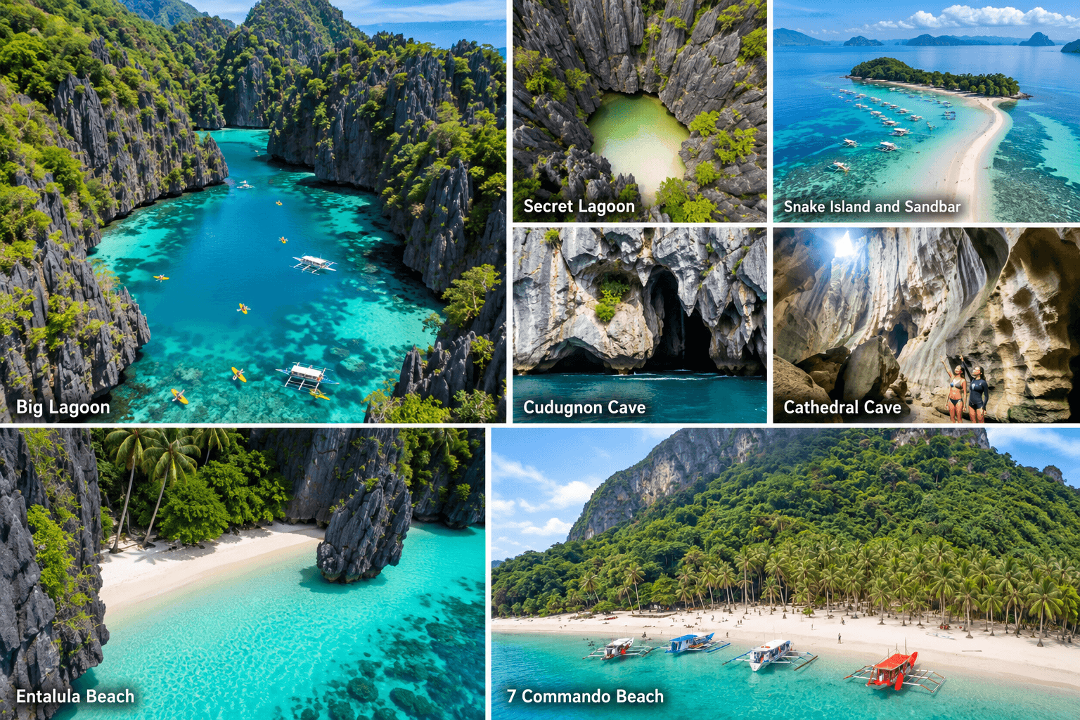 Combo A + B (Lagoons & Sandbars)